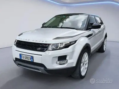 Usata Land Rover Range Rover evoque Pure 150 CV (110 kW) 2015 Bianco SUV