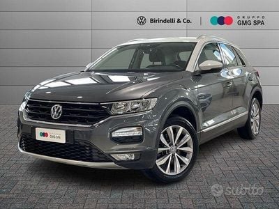 Usata VW T-Roc Style 150 CV (110 kW) 2018 Grigio SUV