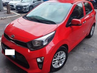 Usata Kia Picanto Style 67 CV (49 kW) 2021 Rosso Utilitaria