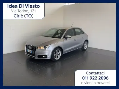 Usata Audi A1 Sportback Design 116 CV (85 kW) 2015 Argento Utilitaria