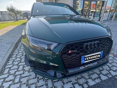Usata Audi RS3 Ambiente 400 CV (294 kW) 2020 Verde Berlina