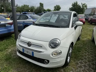 Occasion Fiat 500 Lounge 69 PK (50 kW) 2018 Wit Hatchback