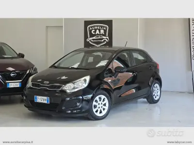 Begagnad Kia Rio Active 85 HK (62 kW) 2015 Svart Sedan