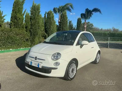 Usata Fiat 500 Lounge 69 CV (50 kW) 2013 Bianco Berlina
