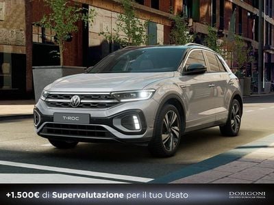 Usata VW T-Roc R-line 150 CV (110 kW) 2025 Pyrit silver metallizzato nero SUV