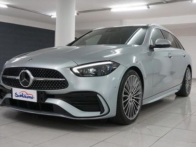 Usata Mercedes C220 Premium Plus 199 CV (146 kW) 2021 Grigio Station wagon
