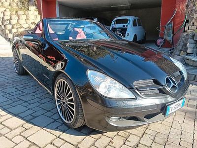 Usata Mercedes SLK200 163 CV (119 kW) 2005 Nero Cabrio