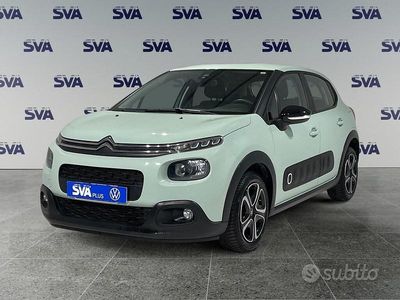 Begagnad Citroën C3 Feel 75 HK (55 kW) 2017 Grön Sedan