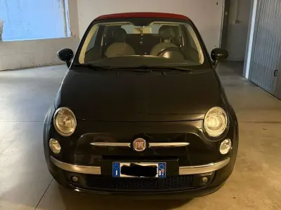 Usata Fiat 500C Pop 69 CV (50 kW) 2012 Nero Cabrio