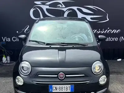 Begagnad Fiat 500 Lounge 75 HK (55 kW) 2008 Svart Sedan