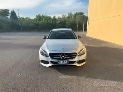 Usata Mercedes C220 170 CV (125 kW) 2016 Grigio Station wagon