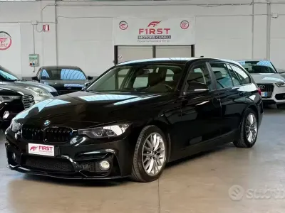 Usata BMW 320 Efficient Dynamics 163 CV (119 kW) 2015 Nero Station wagon