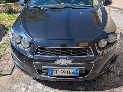 Usata Chevrolet Aveo LS 86 CV (63 kW) 2013 Nero Berlina
