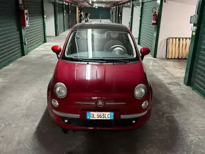 Usata Fiat 500 Lounge 69 CV (50 kW) 2008 Rosso Berlina