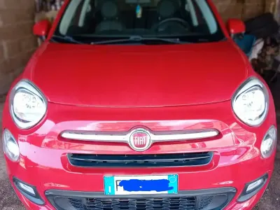 Brugt Fiat 500X Lounge 95 HK (69 kW) 2016 Rød SUV
