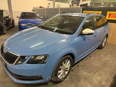 Usata Skoda Octavia 150 CV (110 kW) 2017 Blu Station wagon