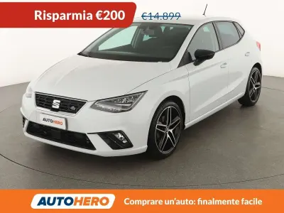Usata Seat Ibiza FR 116 CV (85 kW) 2019 Bianco Utilitaria
