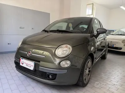 Begagnad Fiat 500 69 HK (50 kW) 2009 Grön Cab