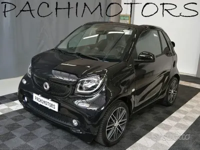 Usata Smart ForTwo Cabrio Prime 90 CV (66 kW) 2019 Nero Cabrio