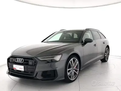 Usata Audi S6 Sport 349 CV (256 kW) 2020 Grigio metallizzato scuro Station wagon