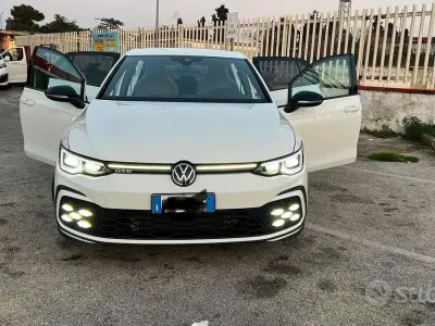 Usata VW Golf VIII GTD 200 CV (147 kW) 2022 Bianco Berlina