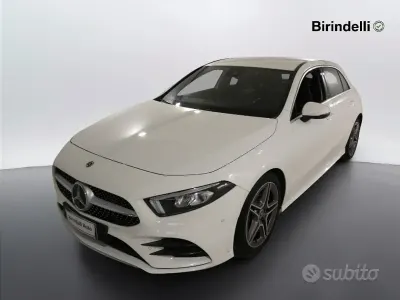 Usata Mercedes A180 Premium 116 CV (85 kW) 2020 Bianco Monovolume