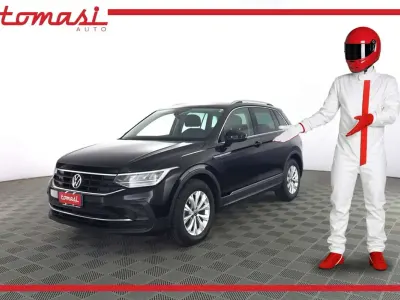 Usata VW Tiguan Life 150 CV (110 kW) 2021 Nero profondo SUV