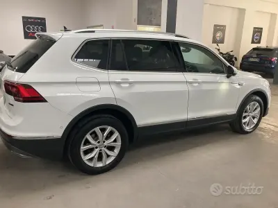 Usata VW Tiguan Allspace 190 CV (139 kW) 2020 Bianco SUV