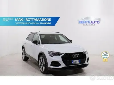 Usata Audi Q3 Advanced 150 CV (110 kW) 2021 Bianco SUV
