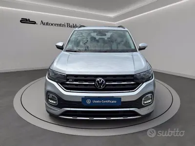 Usata VW T-Cross Style 110 CV (80 kW) 2023 Grigio SUV