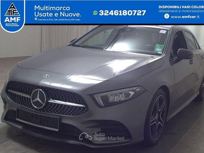 Usata Mercedes A180 AMG line 116 CV (85 kW) 2023 Grigio Berlina