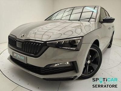 Usata Skoda Scala Monte Carlo 90 CV (66 kW) 2022 Bianco Utilitaria