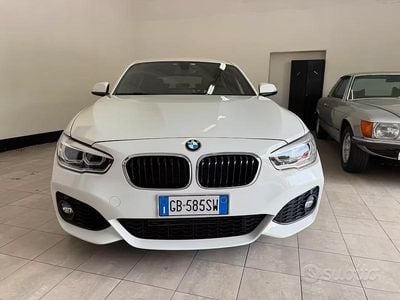 Usata BMW 118 M Sport 136 CV (100 kW) 2019 Bianco Utilitaria