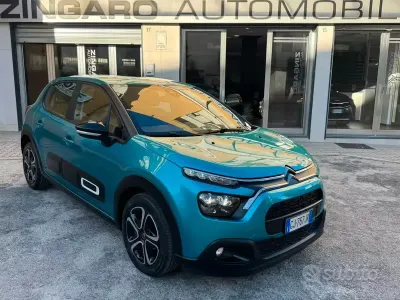 Usata Citroën C3 Feel 102 CV (75 kW) 2022 Blu Utilitaria