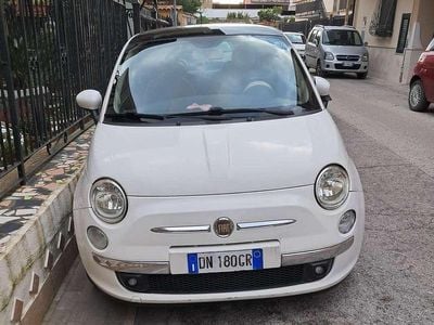 Usata Fiat 500C Sport 75 CV (55 kW) 2008 Bianco Cabrio
