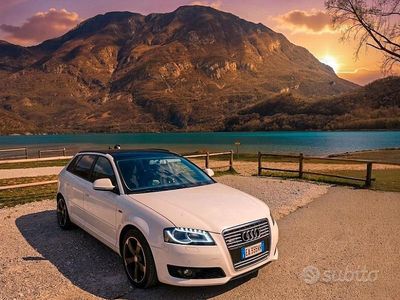Usata Audi A3 Comfort 160 CV (117 kW) 2010 Bianco Utilitaria