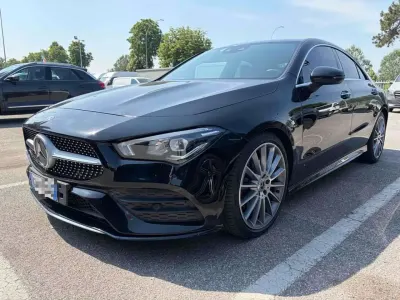 Usata Mercedes CLA200 Premium 150 CV (110 kW) 2019 Nero Coupé
