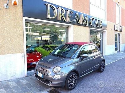 Usata Fiat 500C Dolcevita 70 CV (51 kW) 2021 Grigio metallizzato Cabrio