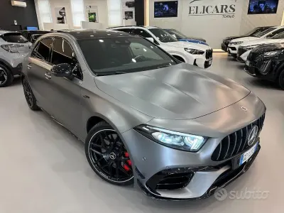 Usata Mercedes A45 AMG AMG 420 CV (308 kW) 2021 Grigio magno designo pastello Berlina