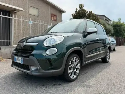 Usata Fiat 500L Trekking 95 CV (69 kW) 2016 Verde Monovolume