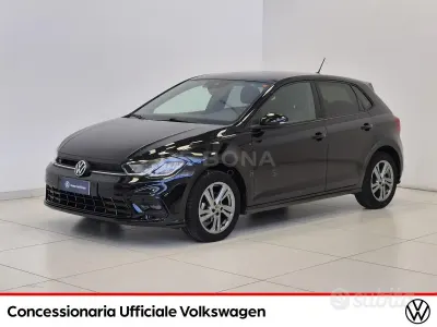 Usata VW Polo R-line 95 CV (69 kW) 2023 Nero Utilitaria