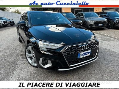 Usata Audi A3 S-Line 116 CV (85 kW) 2021 Nero Berlina