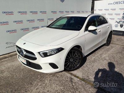 Usata Mercedes A180 116 CV (85 kW) 2018 Bianco Berlina