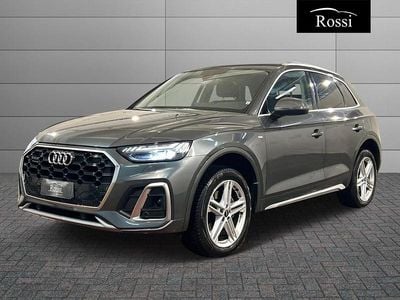 Usata Audi Q5 Advanced 204 CV (150 kW) 2021 Blu metalizzato SUV