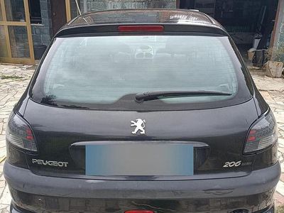 Usata Peugeot 206 68 CV (50 kW) 2006 Nero Berlina