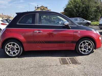 Usata Fiat 500 Sport 100 CV (73 kW) 2007 Rosso Coupé