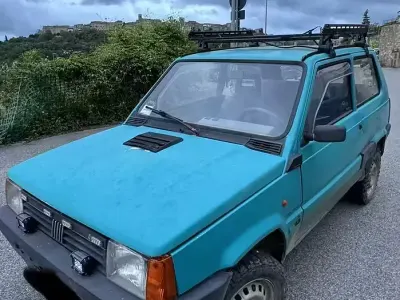 Usata Fiat Panda 4x4 54 CV (39 kW) 1996 Blu Utilitaria