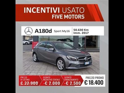 usata Mercedes A160 Classed D Sport