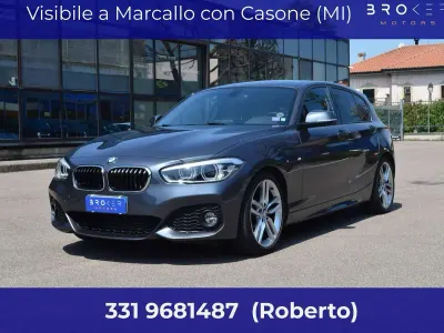 Usata BMW 118 M Sport 150 CV (110 kW) 2017 Vernice metallizzata Utilitaria