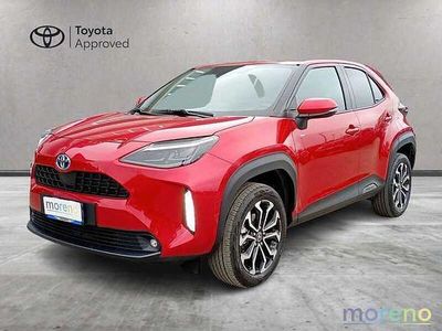 Usata Toyota Yaris Hybrid Trend 116 CV (85 kW) 2021 Rosso Pick-up